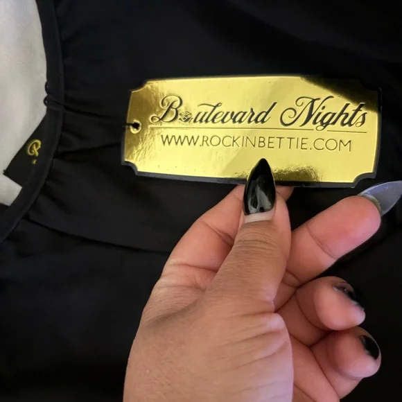 Rockin Bettie jungle print Tropical Sunset Dress - Picture 9 of 9